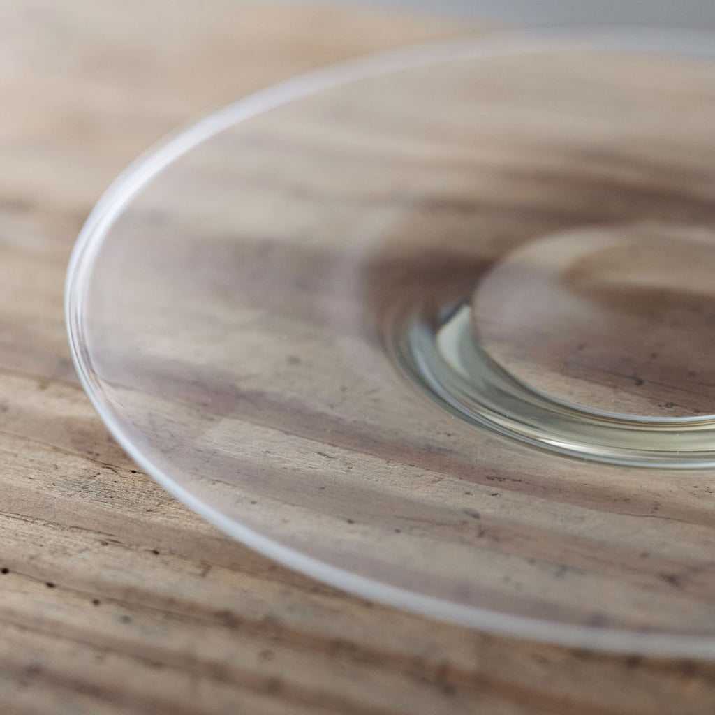 WASHIZUKA GLASS STUDIO dish clear