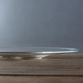 WASHIZUKA GLASS STUDIO dish clear