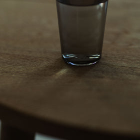 WASHIZUKA GLASS STUDIO CUP charcoal