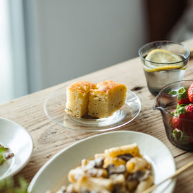 WASHIZUKA GLASS STUDIO dish clear