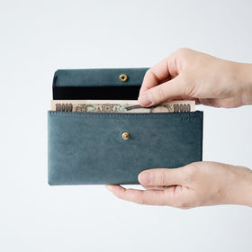 SAFUJI ミニ長財布(ホック)