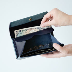 SAFUJI ミニ長財布(ホック)