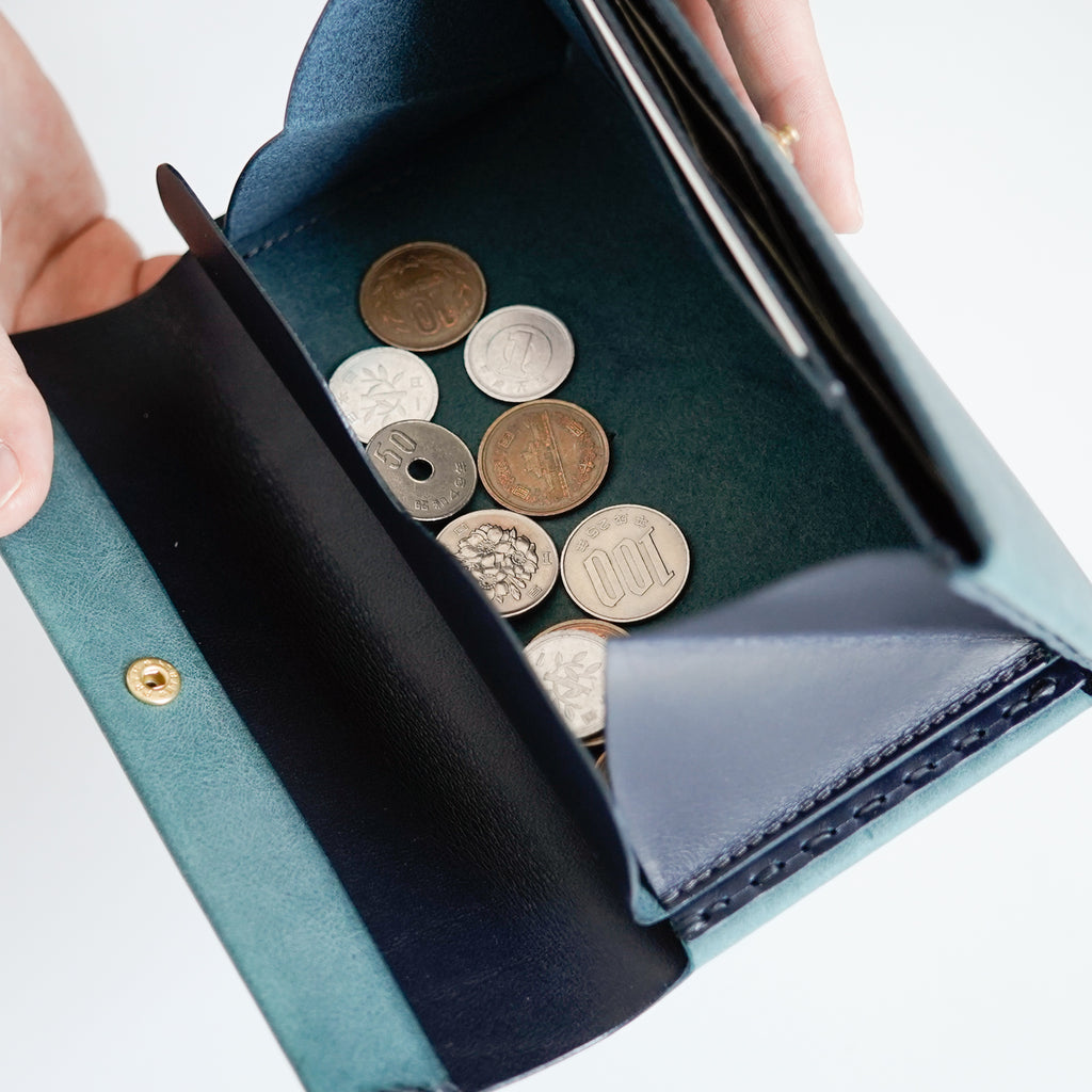 SAFUJI ミニ長財布(ホック)