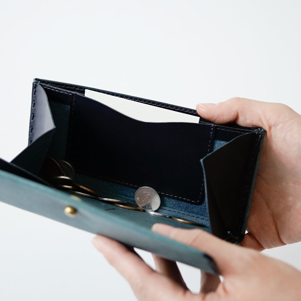 SAFUJI ミニ長財布(ホック)