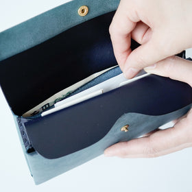 SAFUJI ミニ長財布(ホック)