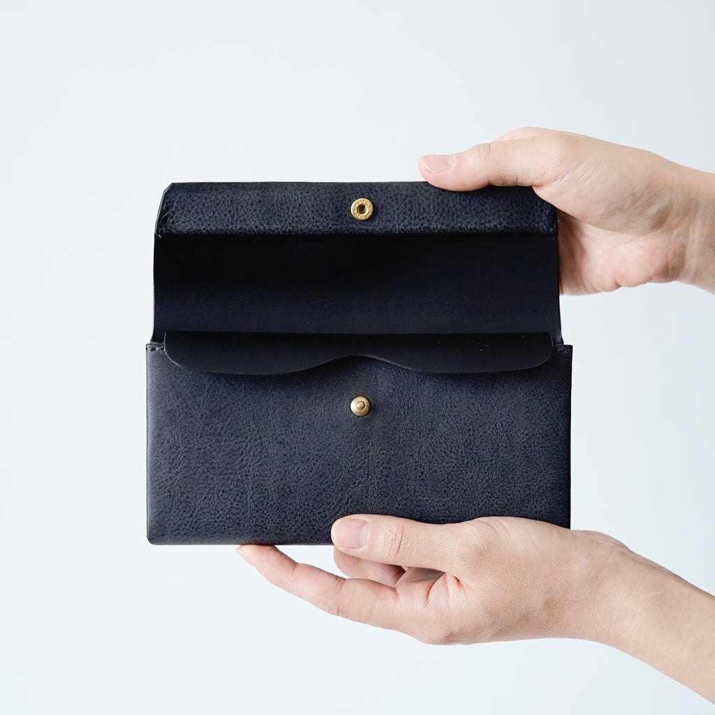 SAFUJI ミニ長財布(ホック)