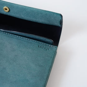 SAFUJI ミニ長財布(ホック)