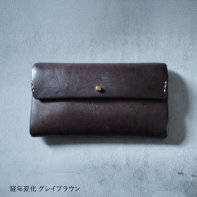 SAFUJI ミニ長財布(ホック)