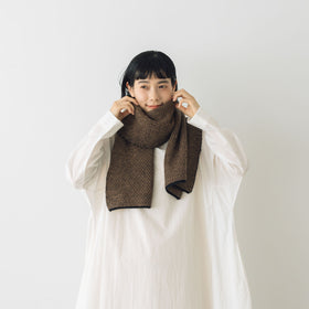 yourwear ウールジャカードストール