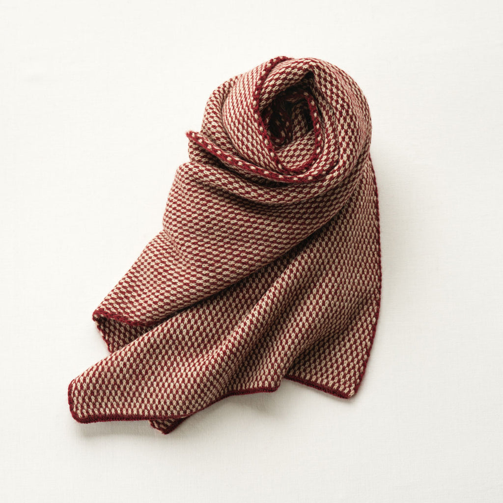 yourwear ウールジャカードストール