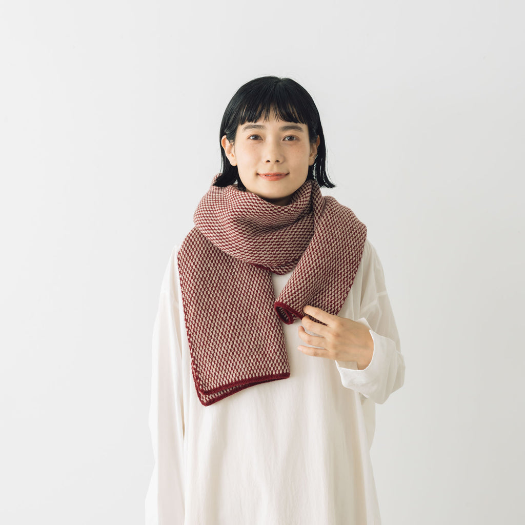 yourwear ウールジャカードストール