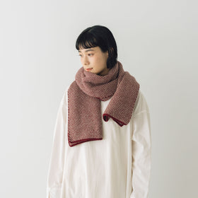 yourwear ウールジャカードストール