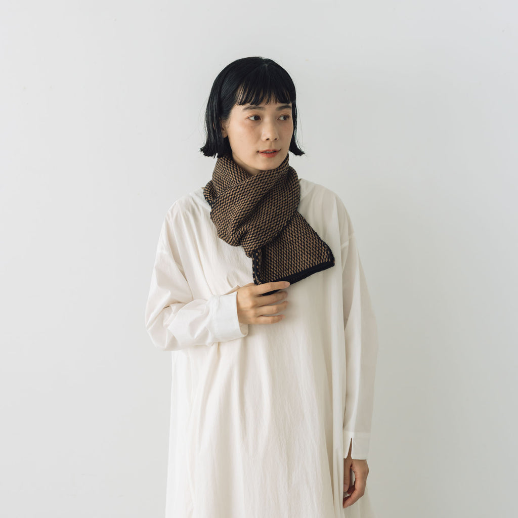 yourwear ウールジャカードマフラー