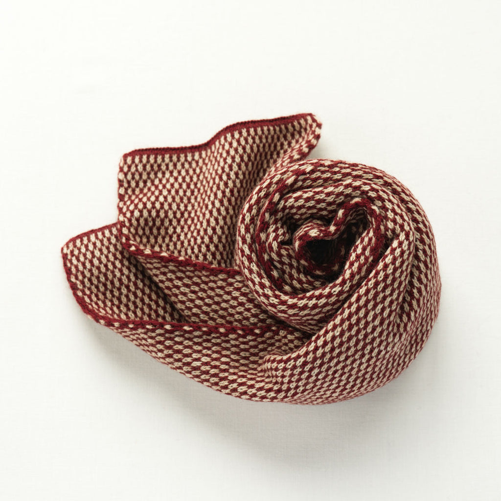 yourwear ウールジャカードマフラー