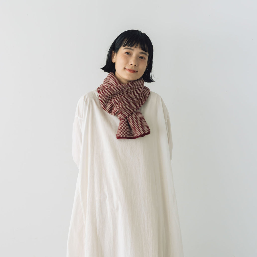 yourwear ウールジャカードマフラー