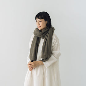 yourwear ウールメッシュストール