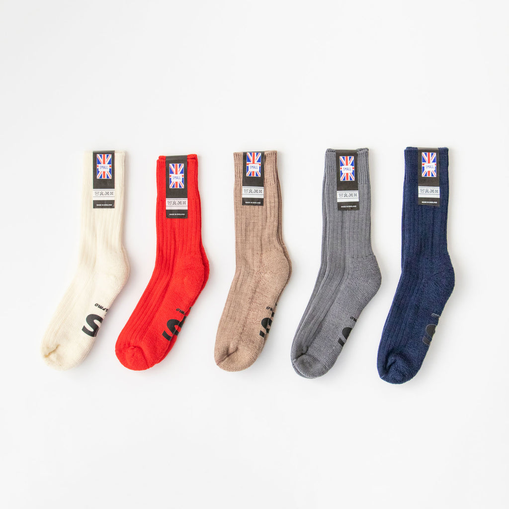 Yarmo クッションソール ワークソックス ウール