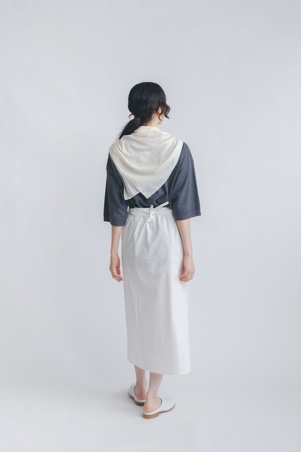 Yoli Silk cotton khadi scarf