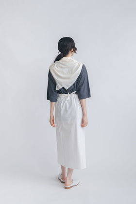 Yoli Silk cotton khadi scarf