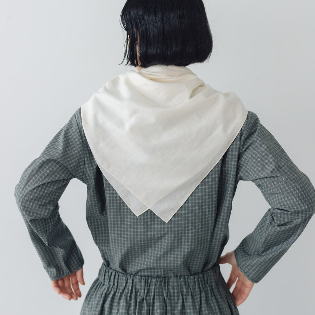 Yoli Silk cotton khadi scarf