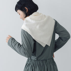 Yoli Silk cotton khadi scarf