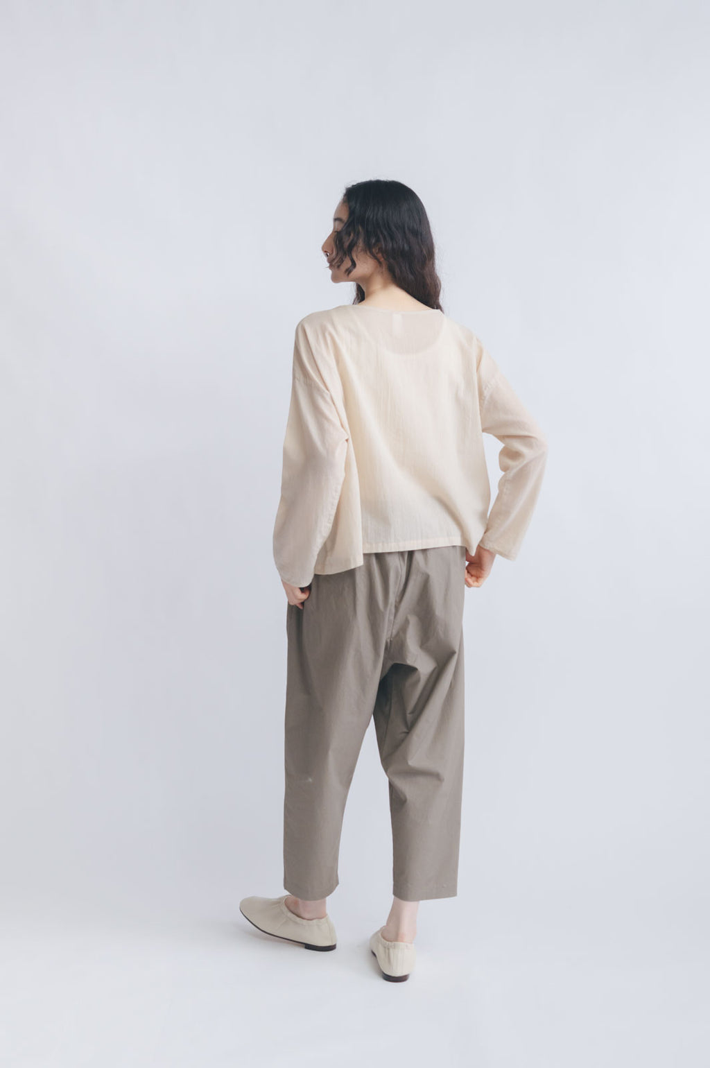 Yoli Cotton taperd pants(24SS)