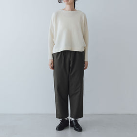 Yoli Cotton taperd pants(24AW)