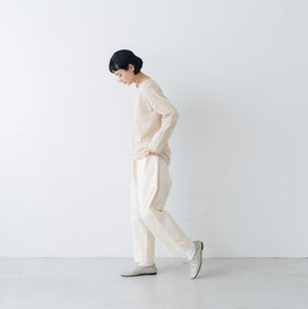 Yoli Cotton easy pants 25AW