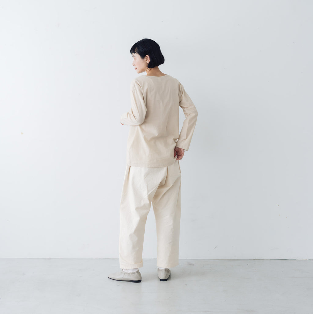 Yoli Cotton easy pants 25AW