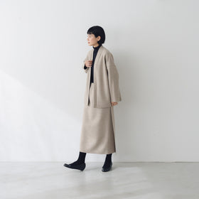 Yoli Felted wool tight skirt