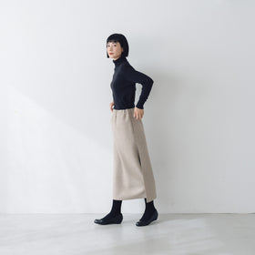 Yoli Felted wool tight skirt