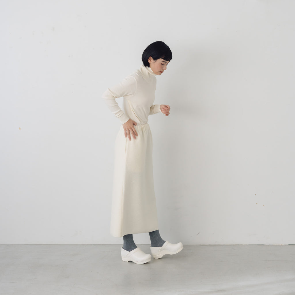 Yoli Felted wool tight skirt