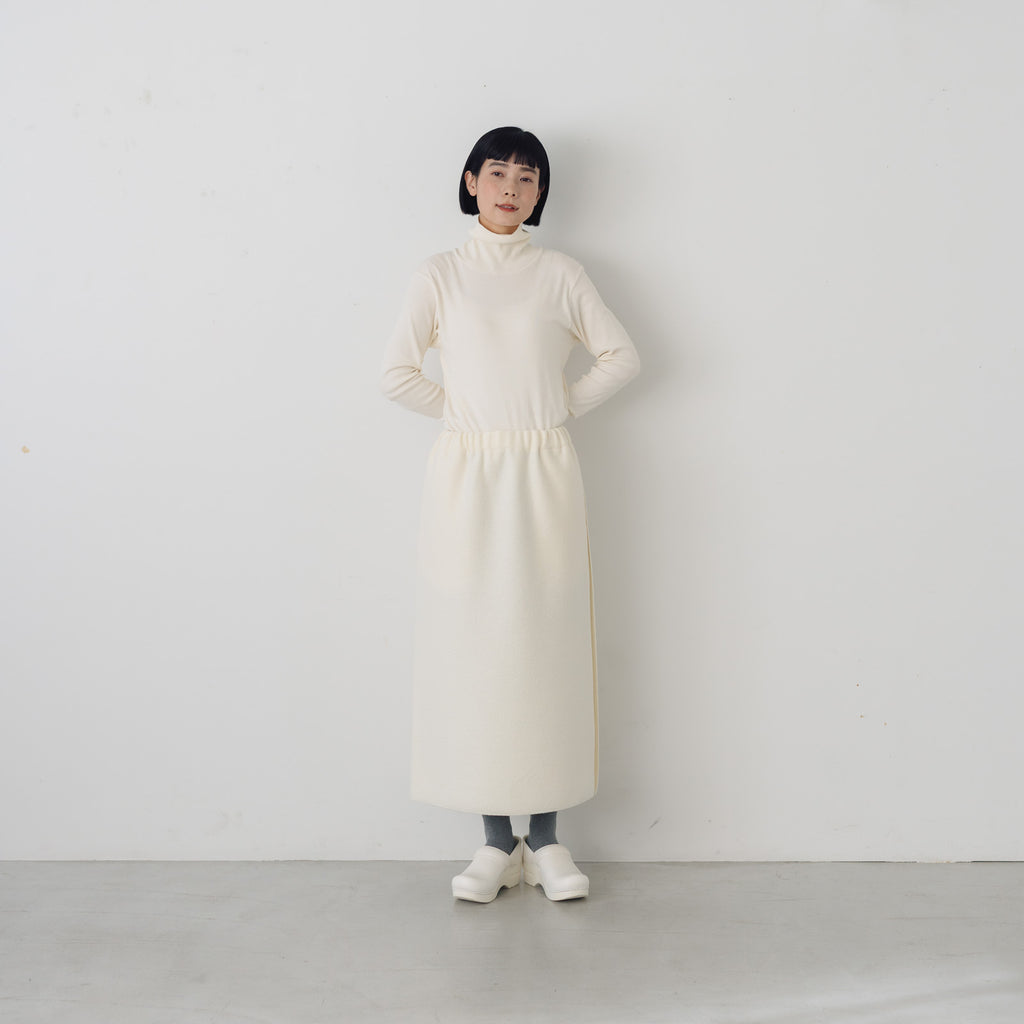 Yoli Felted wool tight skirt