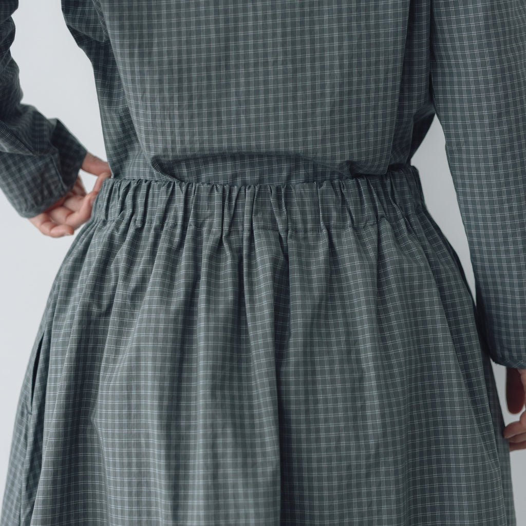 Yoli Check gather skirt