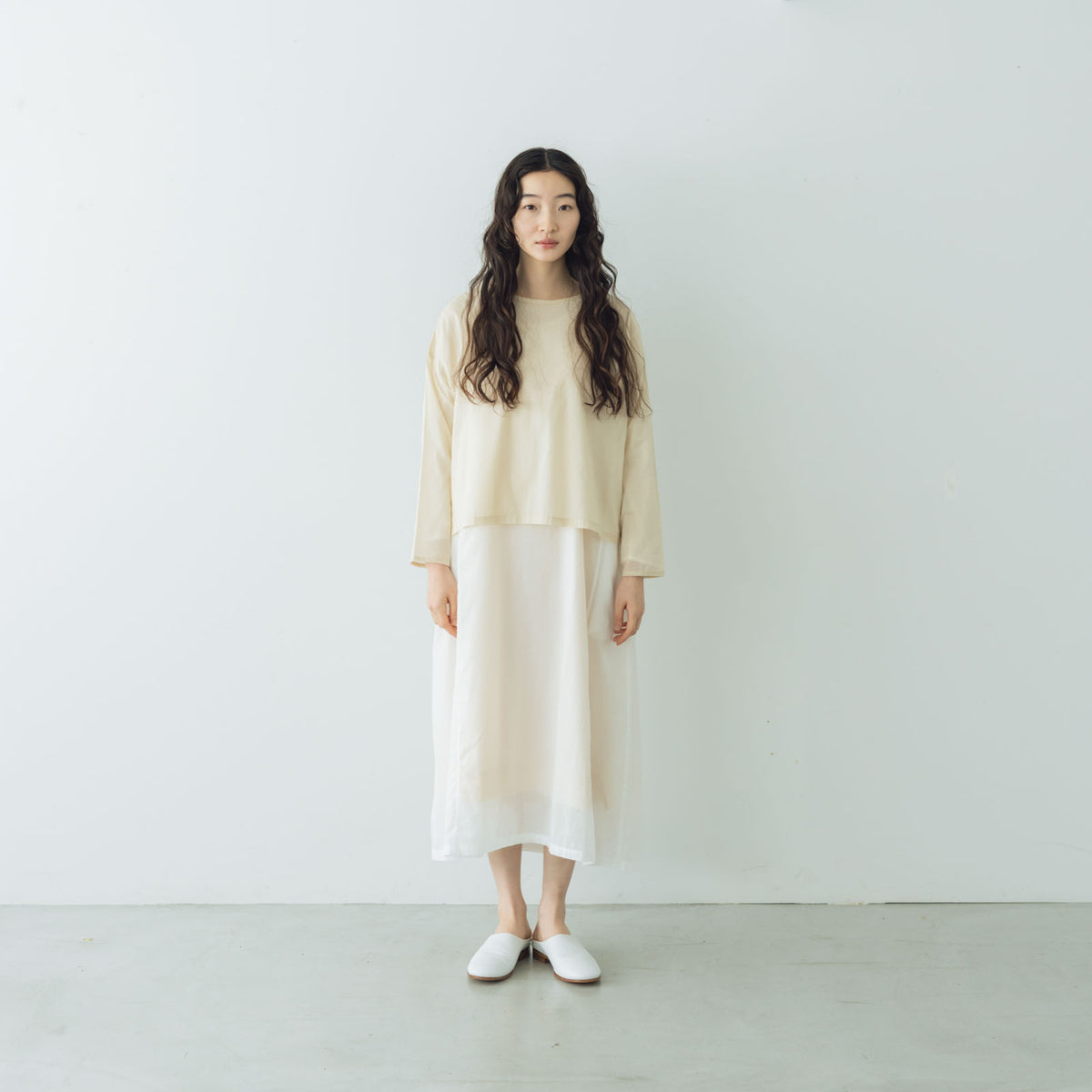 Yoli Simple wide blouse ｜くらすこと オンラインストア