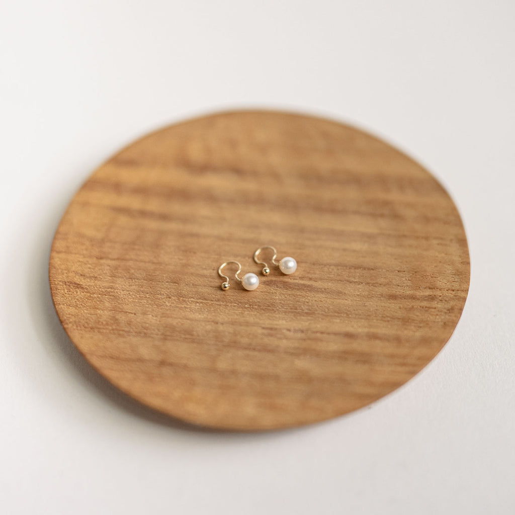 yoriko mitsuhashi あこやパールイヤリング