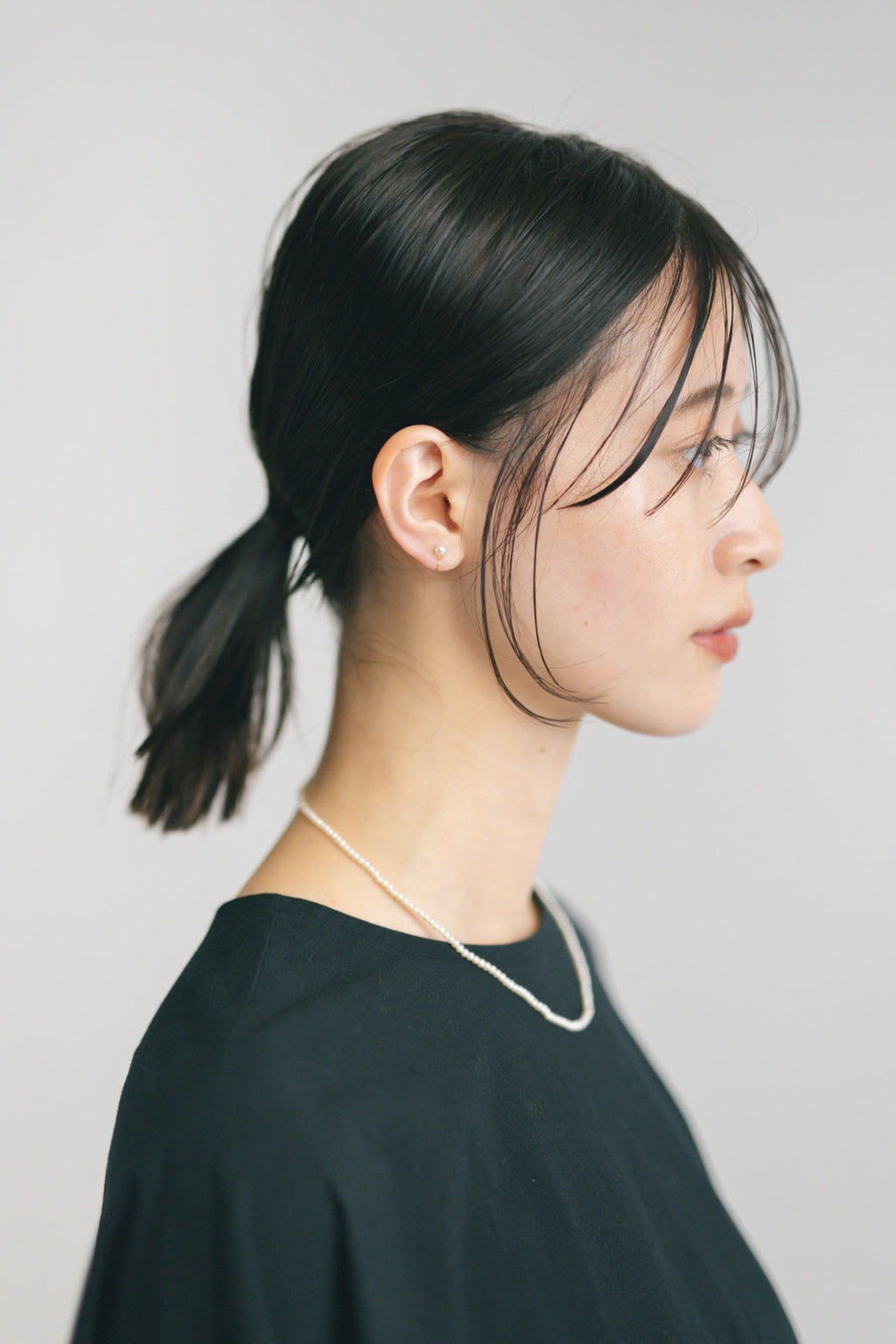 yoriko mitsuhashi あこやパールイヤリング