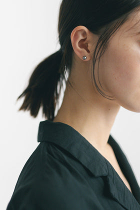 yoriko mitsuhashi タヒチパールピアス グレー