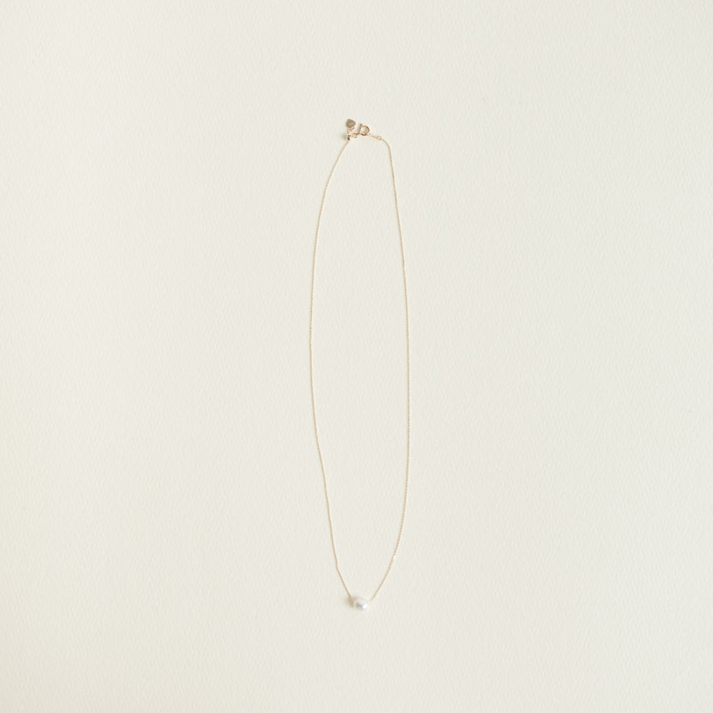 yoriko mitsuhashi けしパールネックレス