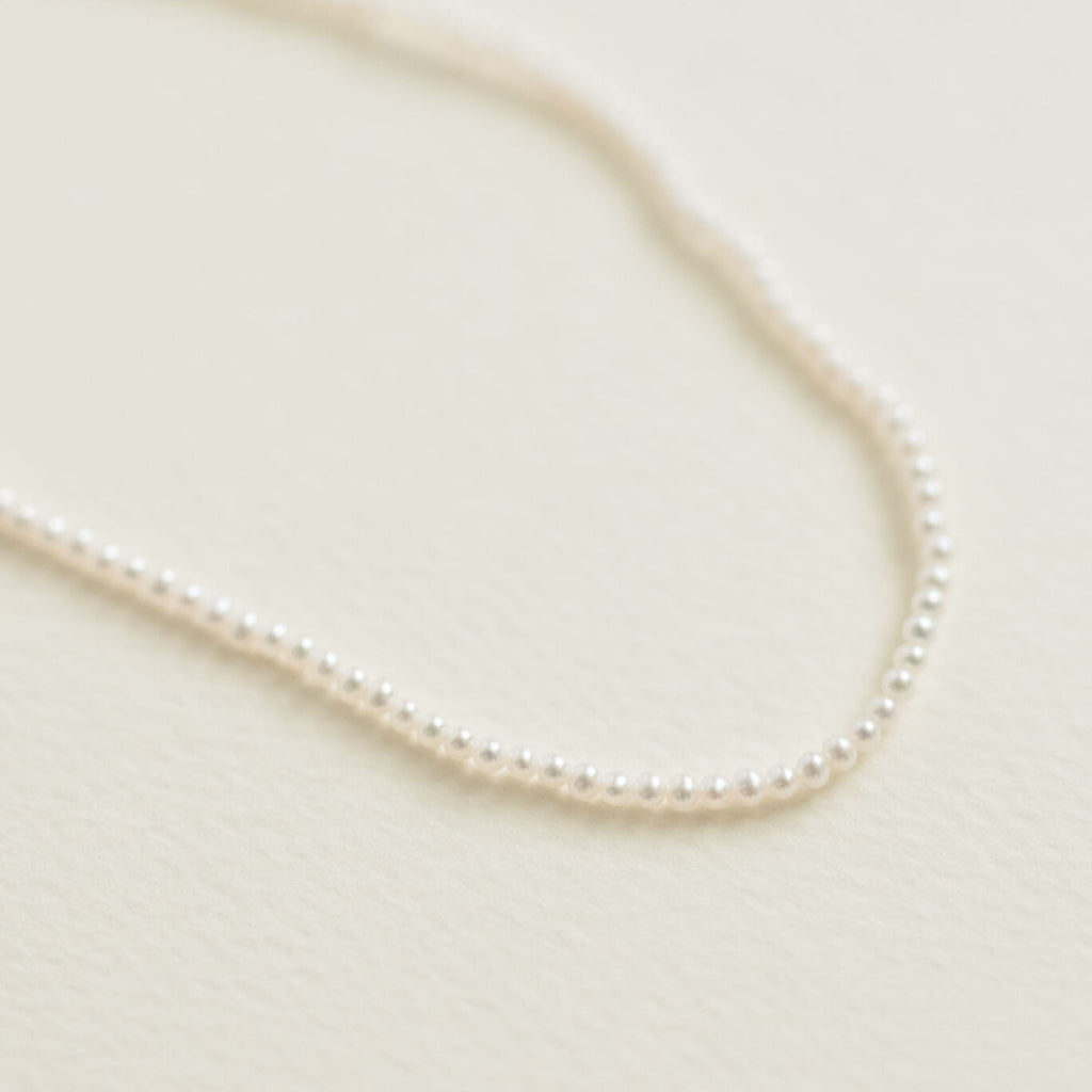 yoriko mitsuhashi 淡水パールまるネックレス