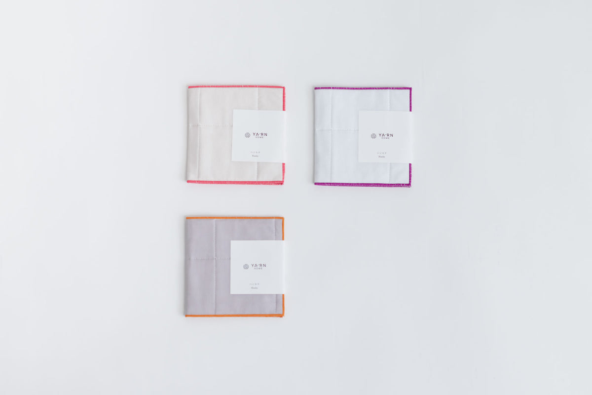 YARN HOME UKIHA ハンカチ ハーフ ｜くらすこと公式オンラインストア