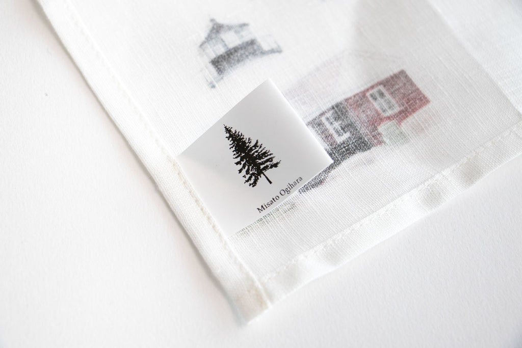fog linen work Misato Ogihara ハンカチ