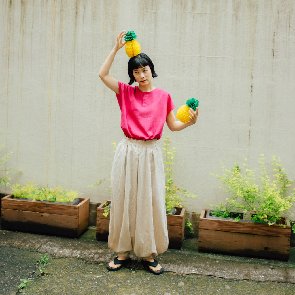 ヂェン先生の日常着 バルーンパンツ