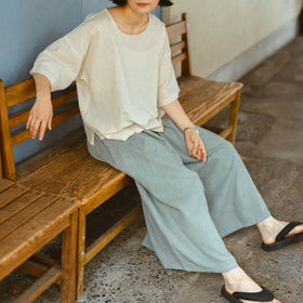 ヂェン先生の日常着 カットソー ショート