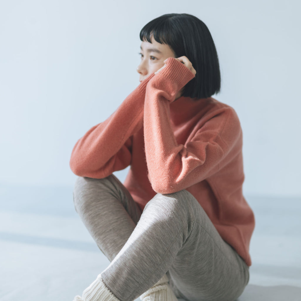 joha WOOL BASIC ウールパンツ