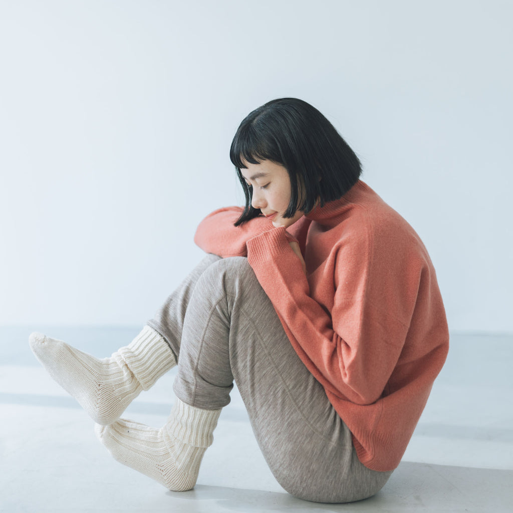 joha WOOL BASIC ウールパンツ