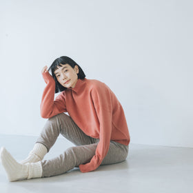 joha WOOL BASIC ウールパンツ