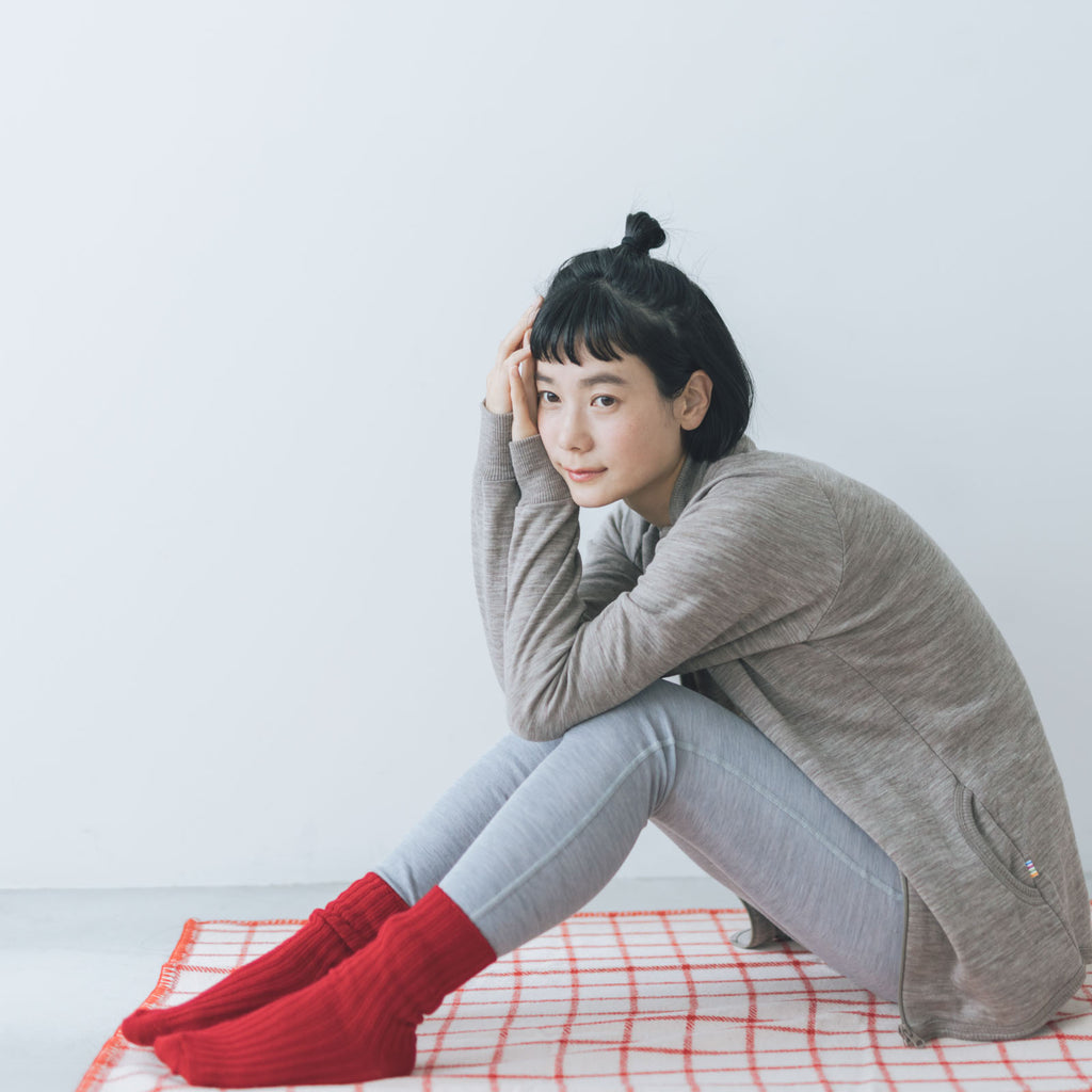 joha WOOL BASIC カーディガン