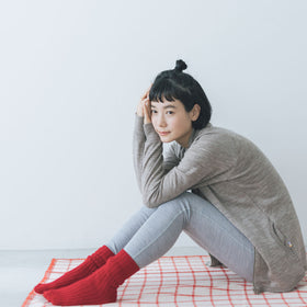 joha WOOL BASIC カーディガン