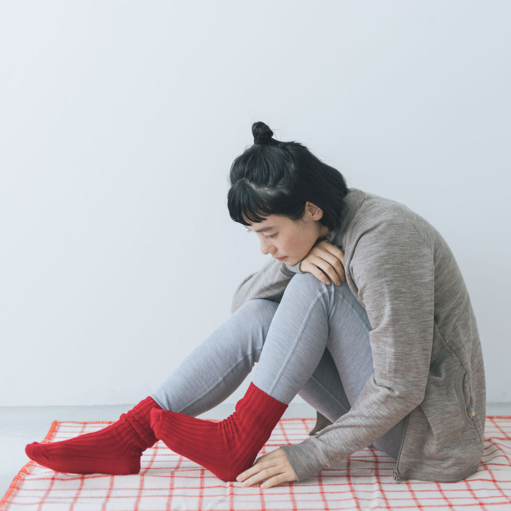 joha WOOL BASIC カーディガン